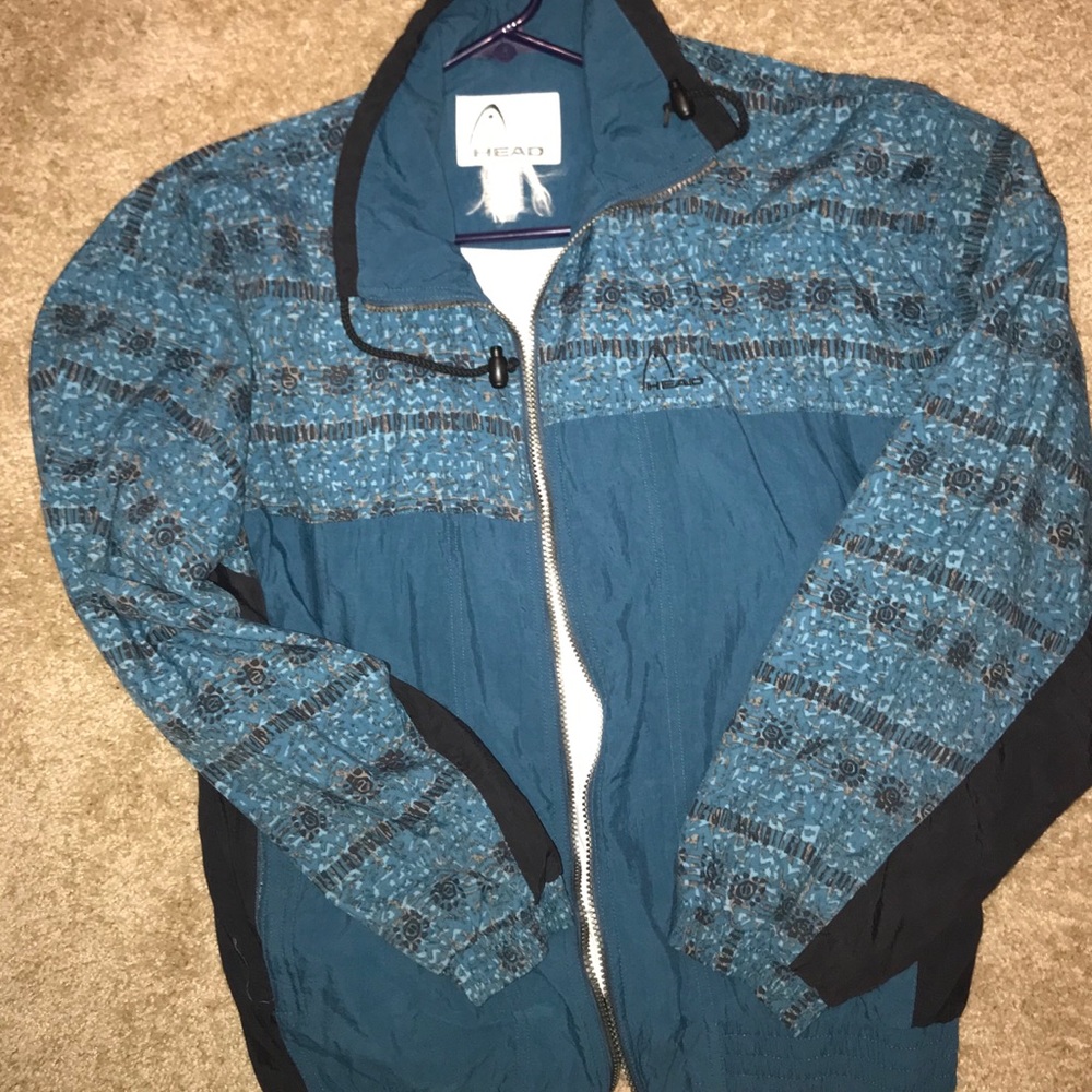 VINTAGE HEAD TRACK JACKET MEDIUM